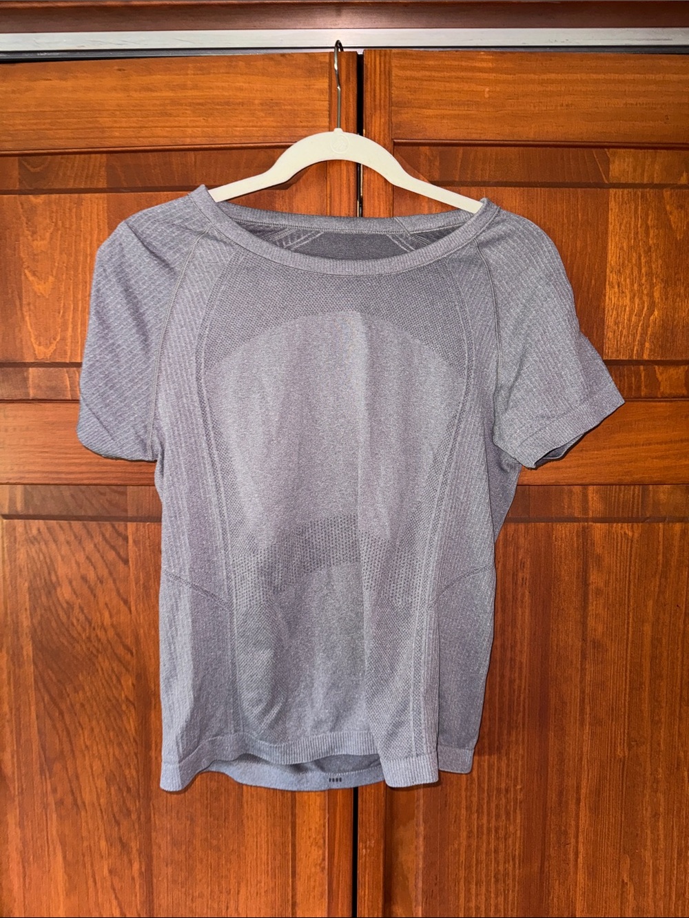 Women’s Short Sleeve Seamless Active Top - Gray